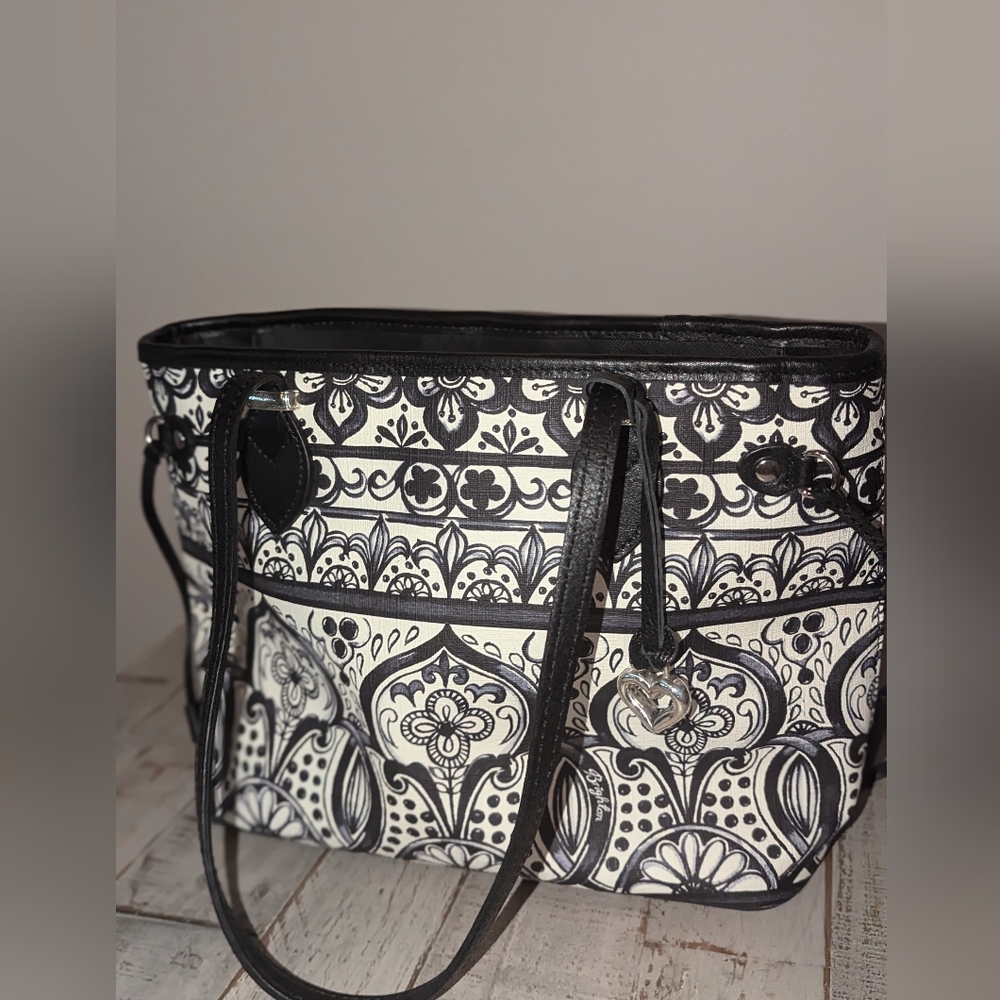 Brighton Casablanca Amara Morocan Coated Canvas Tote Bag - Picture 3 of 9